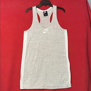 Nike Heather Gray Racerback Tank dress